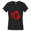 metal gear solid Women's V-Neck T-Shirt