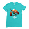 back from the pit Ladies Fitted T-Shirt