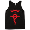 fma full metal alchemist cross inspired ladies Tank Top