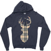 deer Zipper Hoodie
