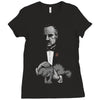 boss' cat Ladies Fitted T-Shirt