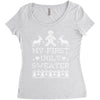 my first ugly sweater Women's Triblend Scoop T-shirt