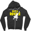 ride the rocket battle gaming Zipper Hoodie