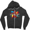 i just killed a clown Zipper Hoodie