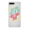 mu kids say i am the best dad ever iPhone 7 Plus Shell Case