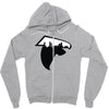 atlanta skyline falcons logo Zipper Hoodie