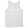 man woman geek Tank Top