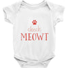 CHECK MEOWT CAT Baby Onesie