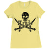 pi rate pirate Ladies Fitted T-Shirt