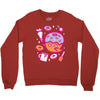 donut ghost baking Crewneck Sweatshirt