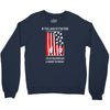 if the land of the free Crewneck Sweatshirt