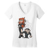 like mother like son Women's V-Neck T-Shirt