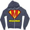 megalomaniac Zipper Hoodie