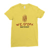 Weapon X Mutant  Wolverine Ladies Fitted T-Shirt
