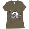 back to modern times Ladies Fitted T-Shirt