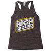 i have the high ground Racerback Tank
