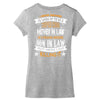Super Cool Mother In Law Of A Freaking Awesome Son In Law Women's V-Neck T-Shirt