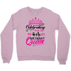 Celebrating With the 4th Birthday Queen Crewneck Sweatshirt