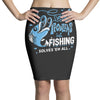fishing fanatics Pencil Skirts