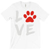 love dog paw T-Shirt