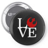 love rebels Pin-back button