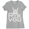 rock you Ladies Fitted T-Shirt