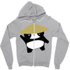 panda2 Zipper Hoodie
