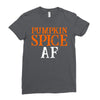 pumpkin space af Ladies Fitted T-Shirt