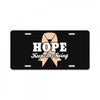 Hope Keeps Me Going License Plate