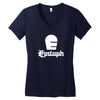 epitaph records new Women's V-Neck T-Shirt