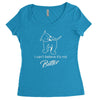 i can't believe it's not butter Women's Triblend Scoop T-shirt