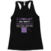 i crochet so i don't choke people save a life, send yarn Racerback Tank