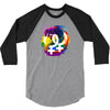 lesbian pride dragon 3/4 Sleeve Shirt