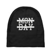 mon day Baby Beanies