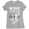 Wine Club Ladies Fitted T-Shirt