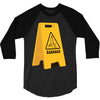 caution bananas 3/4 Sleeve Shirt
