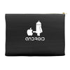 android robot spoof Accessory Pouches