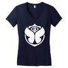 tomorrowland man's Women's V-Neck T-Shirt