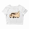 the shaggin' wagon Crop Top