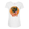 boxers and donuts Maternity Scoop Neck T-shirt