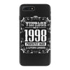 vintage made in 1998 perfectly aged a living legend iPhone 7 Plus Case