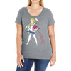 off with her hea Ladies Curvy T-Shirt