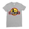 hawkins lab parody Ladies Fitted T-Shirt