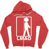 lmao laughing Zipper Hoodie