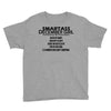 Smartass December Girl Youth Tee