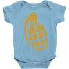 granate grenade waffe weapon krieg war pc game classic usa army Baby Onesie