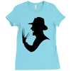 freddy krueger Ladies Fitted T-Shirt