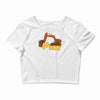 dig deep gold rush Crop Top