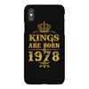 kings are born in 1978 iPhoneX