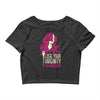hair stylist virginity Crop Top
